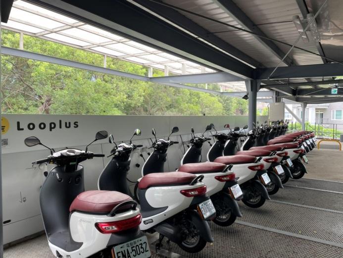 Motorcycle Canopy D: Shared Electric Scooters